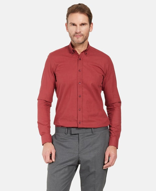 Langarmhemd - Slim Fit