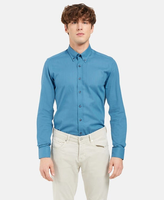 Langarmhemd - Slim Fit