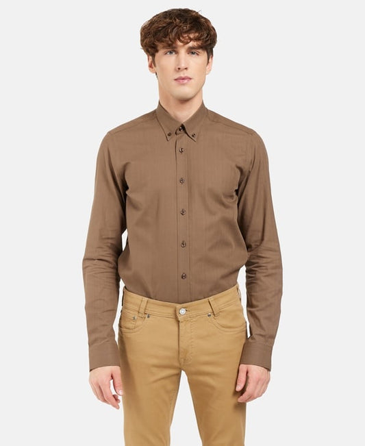 Langarmhemd - Slim Fit