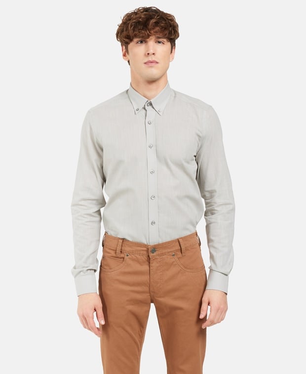 Langarmhemd - Slim Fit