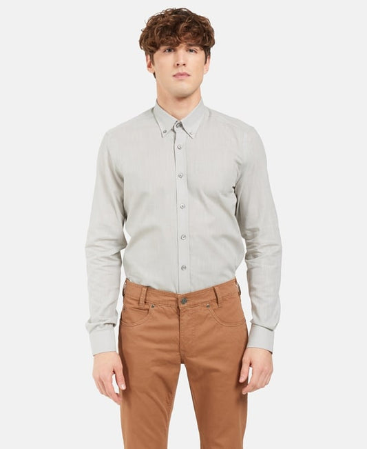 Langarmhemd - Slim Fit