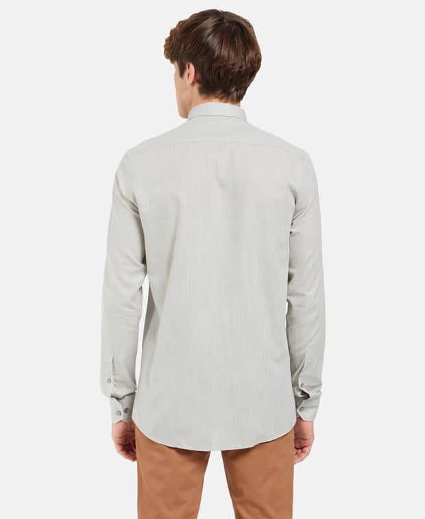 Langarmhemd - Slim Fit