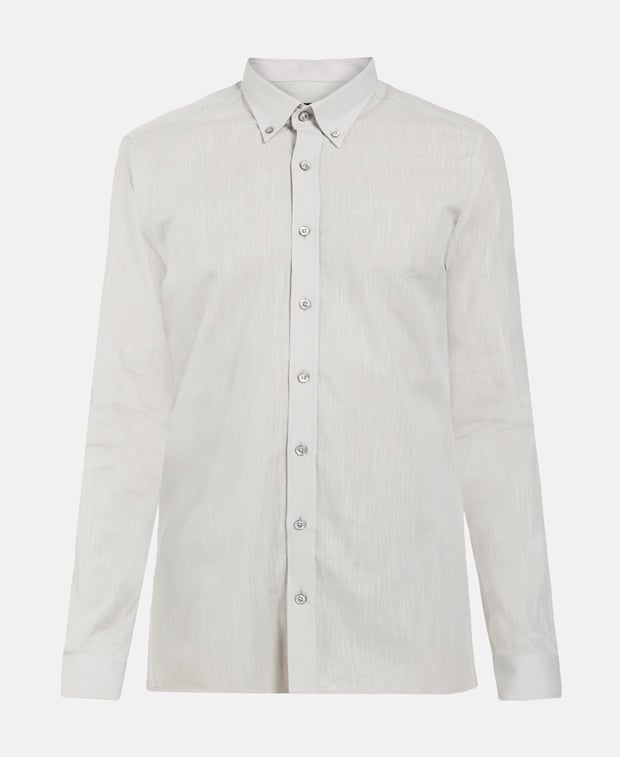 Langarmhemd - Slim Fit