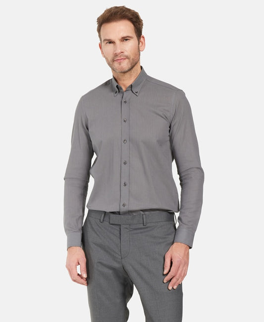 Langarmhemd - Slim Fit