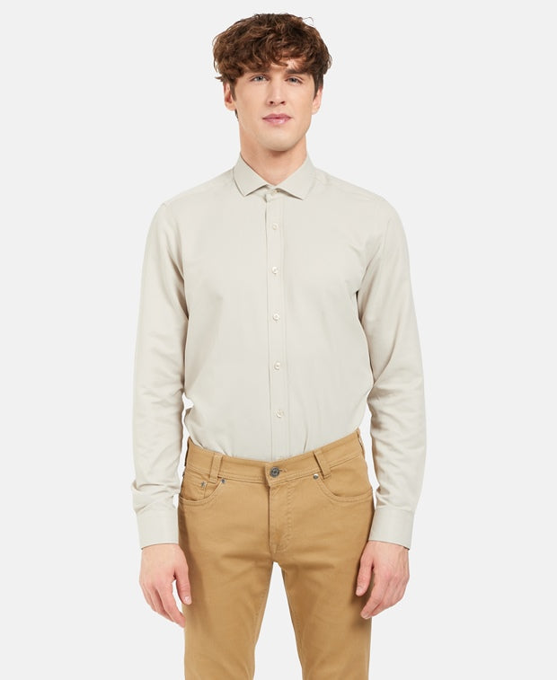 Langarmhemd - Slim Fit