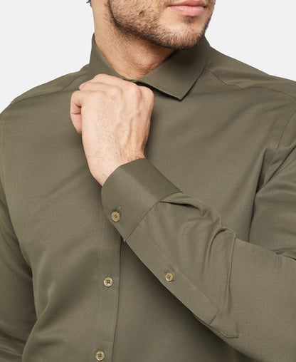 Langarmhemd - Slim Fit