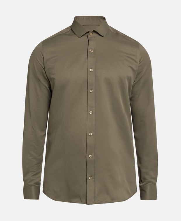 Langarmhemd - Slim Fit