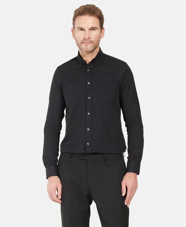 Langarmhemd - Slim Fit
