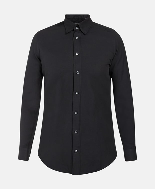 Langarmhemd - Slim Fit