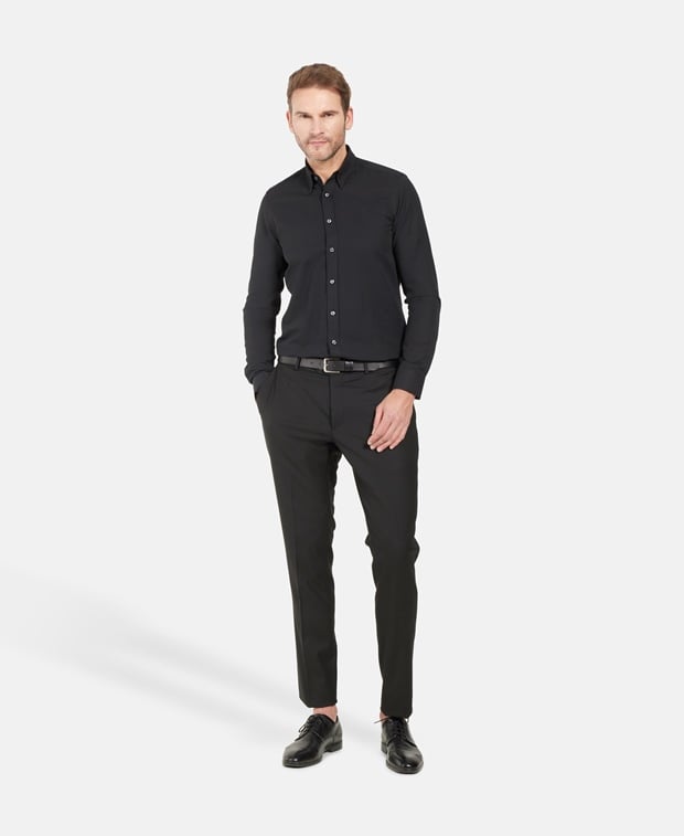 Langarmhemd - Slim Fit