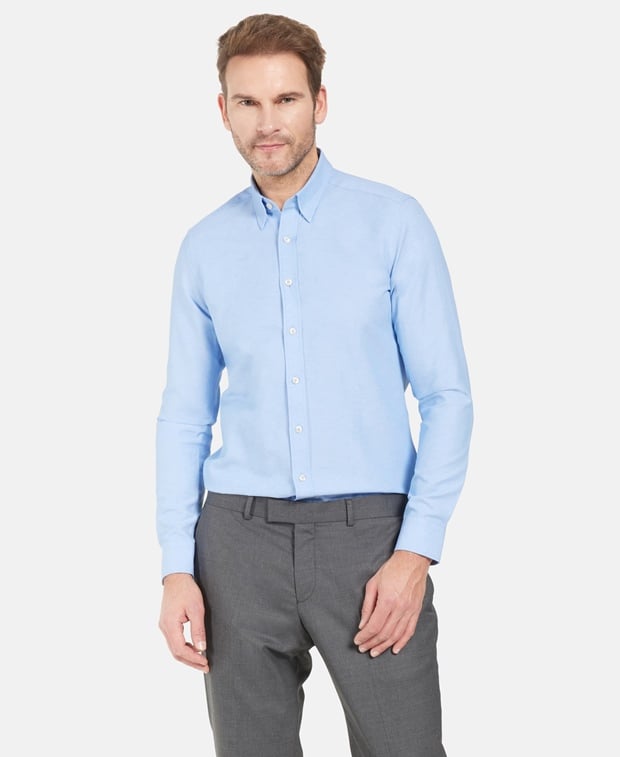 Langarmhemd - Slim Fit