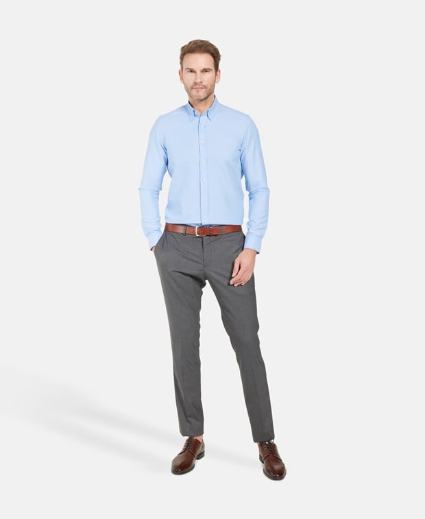 Langarmhemd - Slim Fit