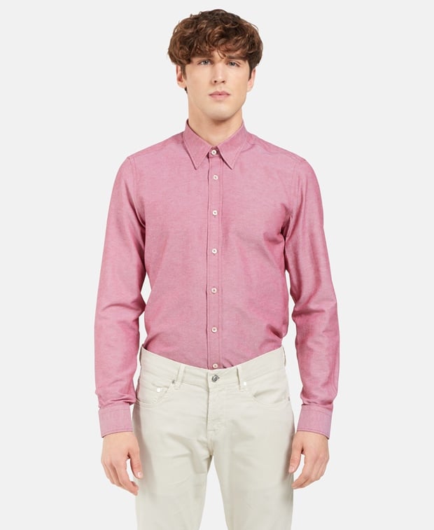 Langarmhemd - Slim Fit