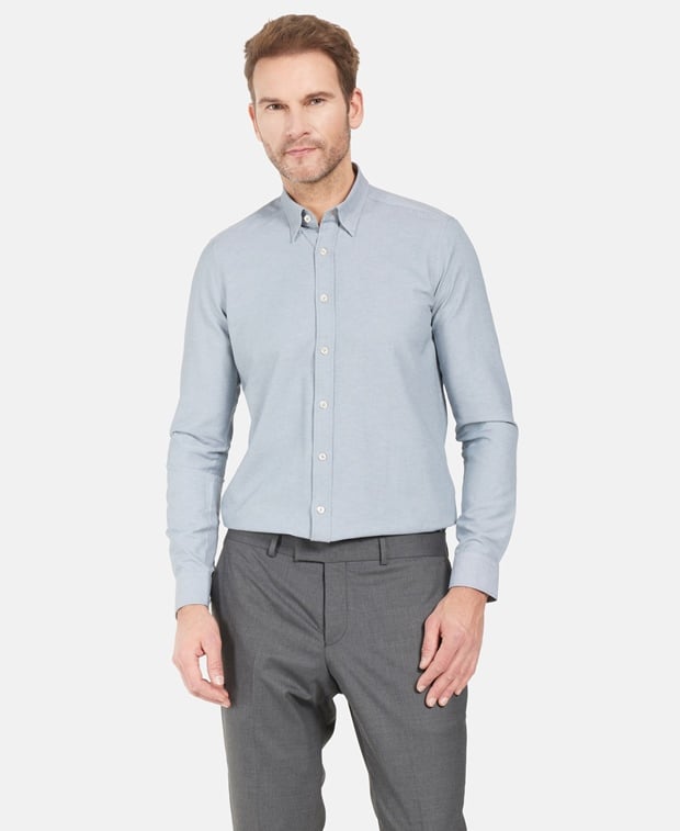 Langarmhemd - Slim Fit