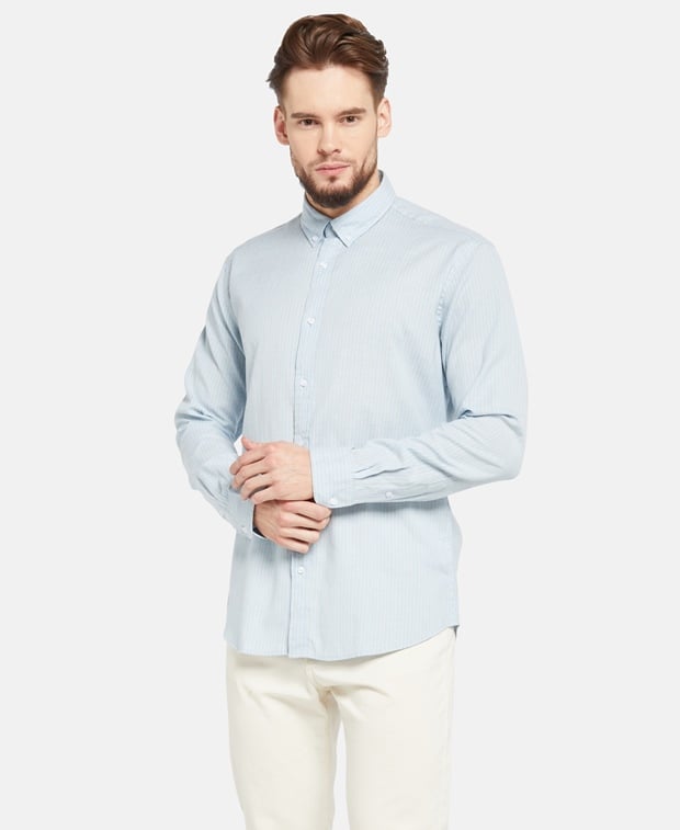 Langarmhemd - Modern Fit