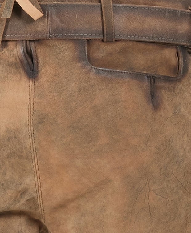 Ledershorts