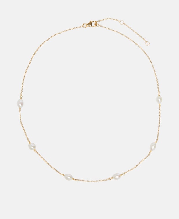 Halskette mit Perlenanhänger