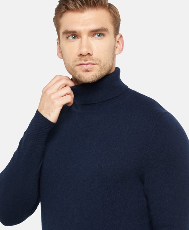 Kaschmir Rollkragenpullover