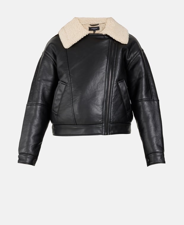 Kunstleder Jacke