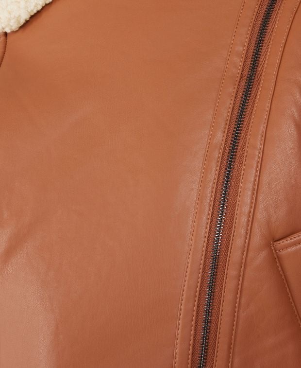 Kunstleder Jacke