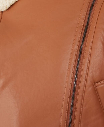 Kunstleder Jacke