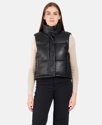 Kunstleder-Weste