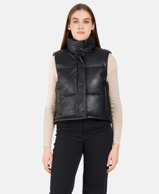 Kunstleder-Weste