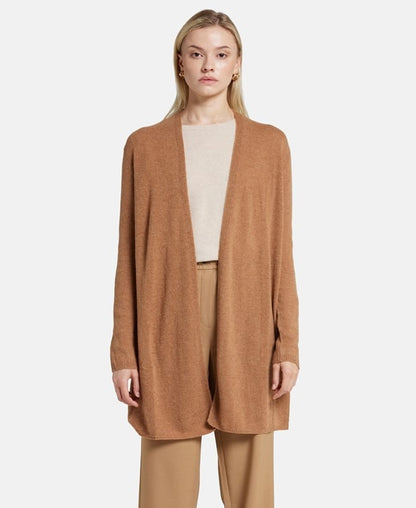 Kaschmir-Strickjacke