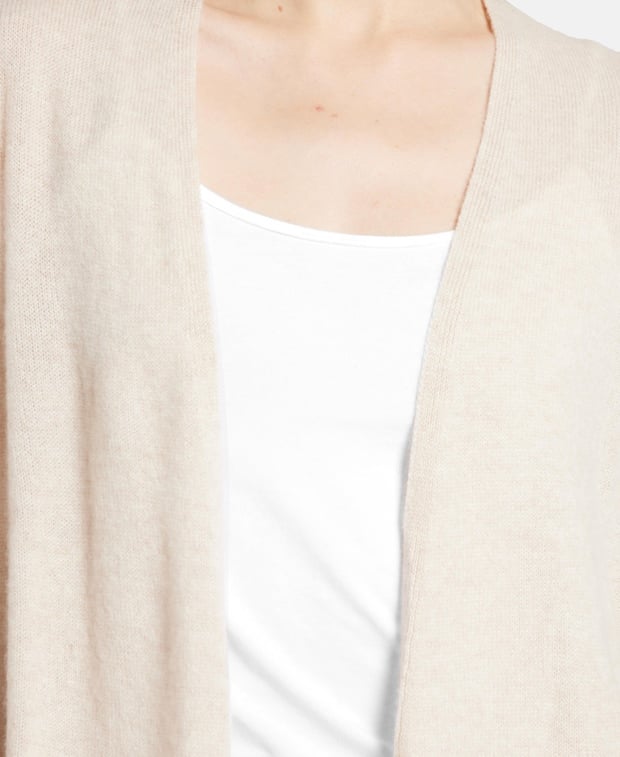 Kaschmir-Strickjacke