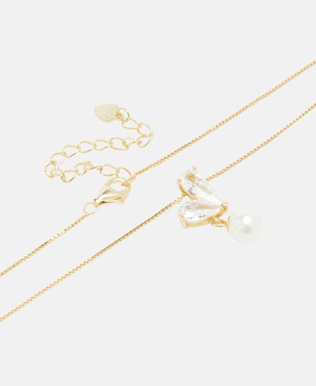 Halskette mit Perlenanhänger