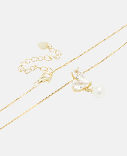 Halskette mit Perlenanhänger