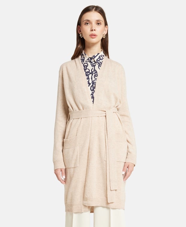 Kaschmir-Strickjacke