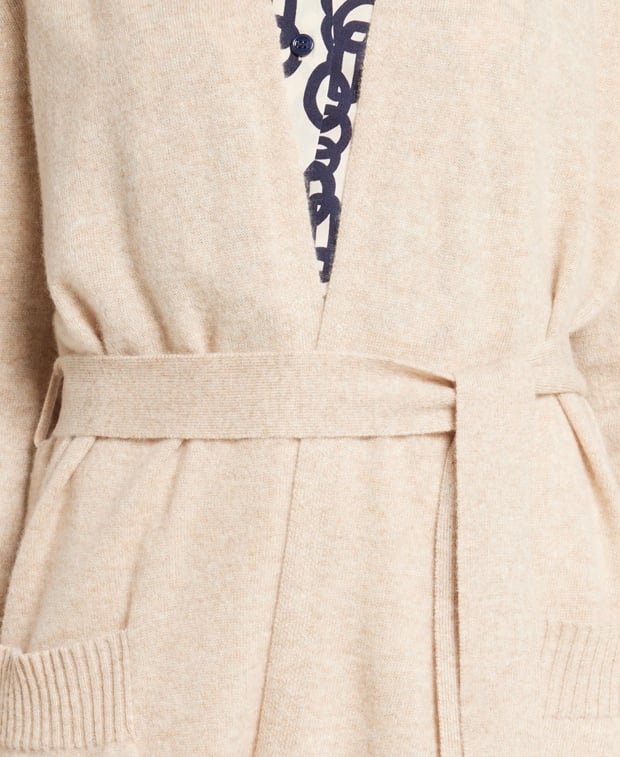 Kaschmir-Strickjacke