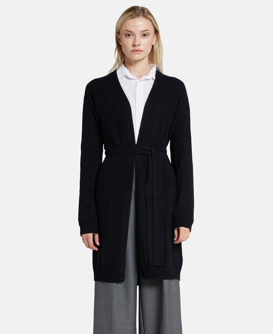 Kaschmir-Strickjacke