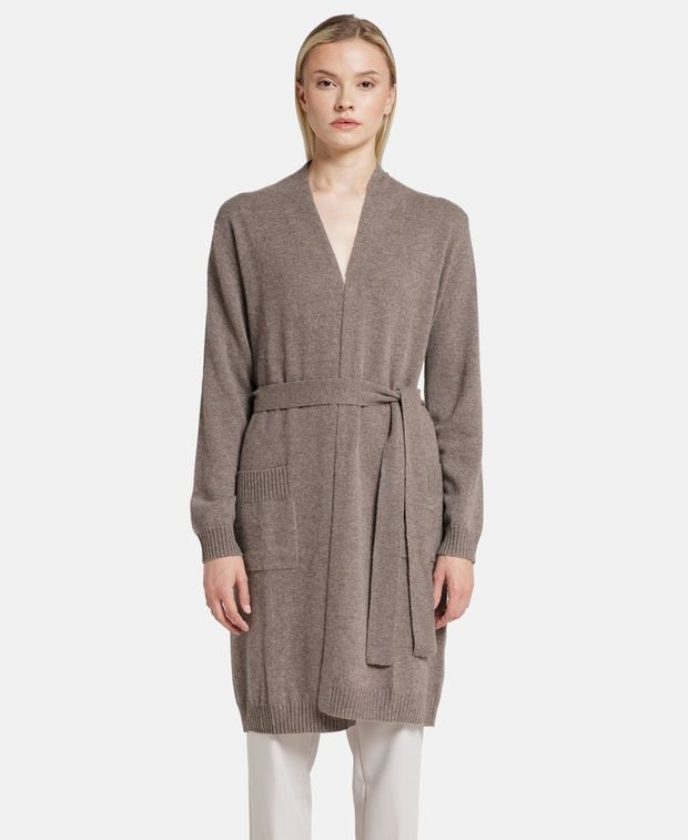 Kaschmir-Strickjacke