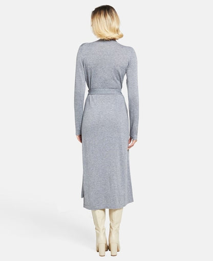 Strick-Wickelkleid