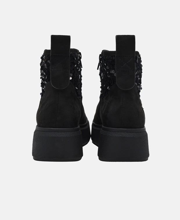 Plateau-Stiefeletten