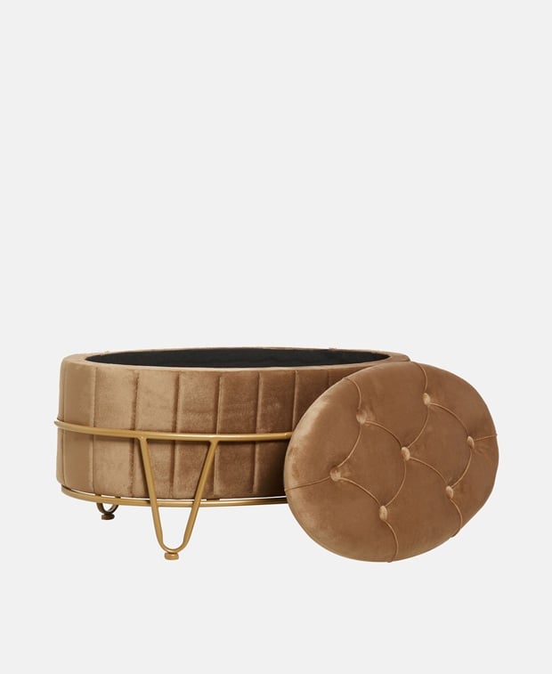 Hocker mit Stauraum
