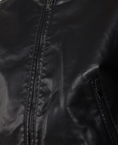 Kunstleder Jacke