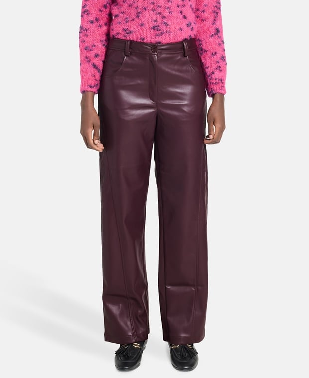 Kunstleder Hose