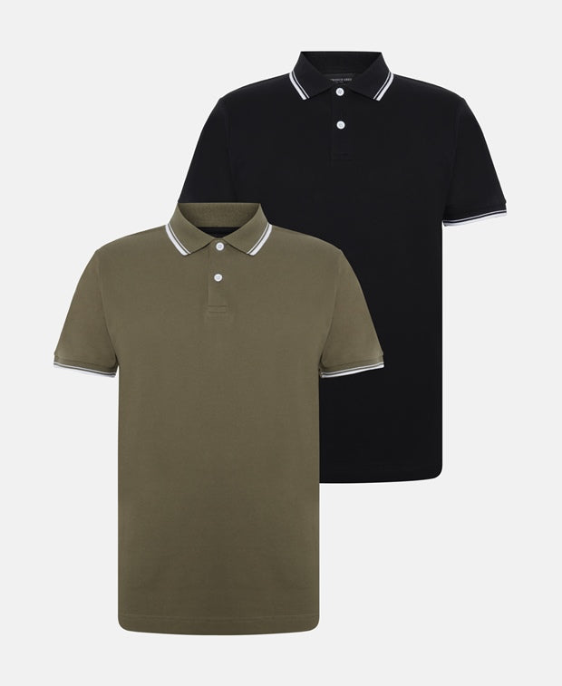 Poloshirt, 2er-Pack