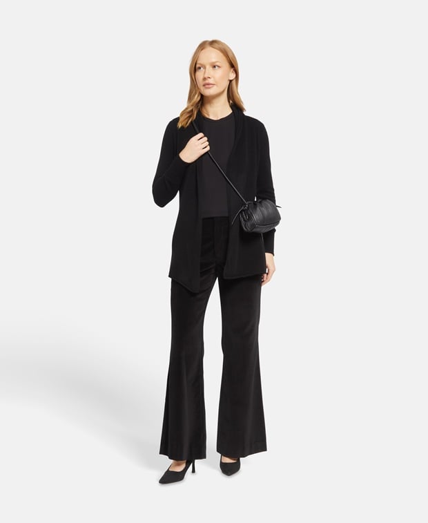 Kaschmir-Strickjacke