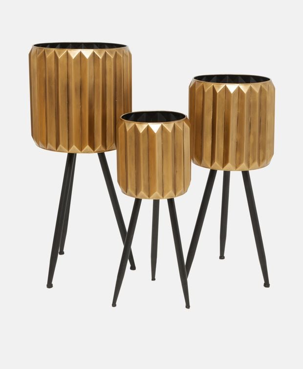 Blumentopf-Set, 3tlg.