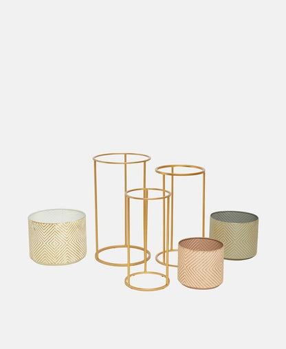 Blumentopf-Set, 3tlg.