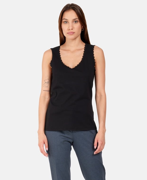 Ärmelloses Top