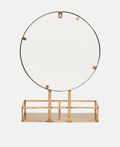 Wandspiegel mit Regal