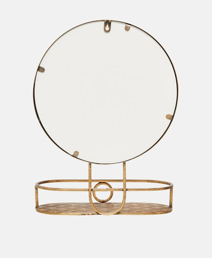 Wandspiegel mit Regal