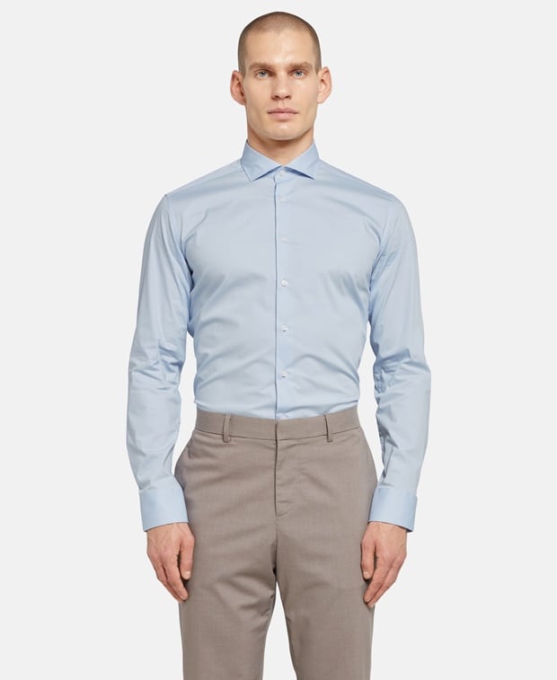 Langarmhemd - Slim Fit