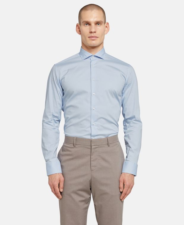 Langarmhemd - Slim Fit