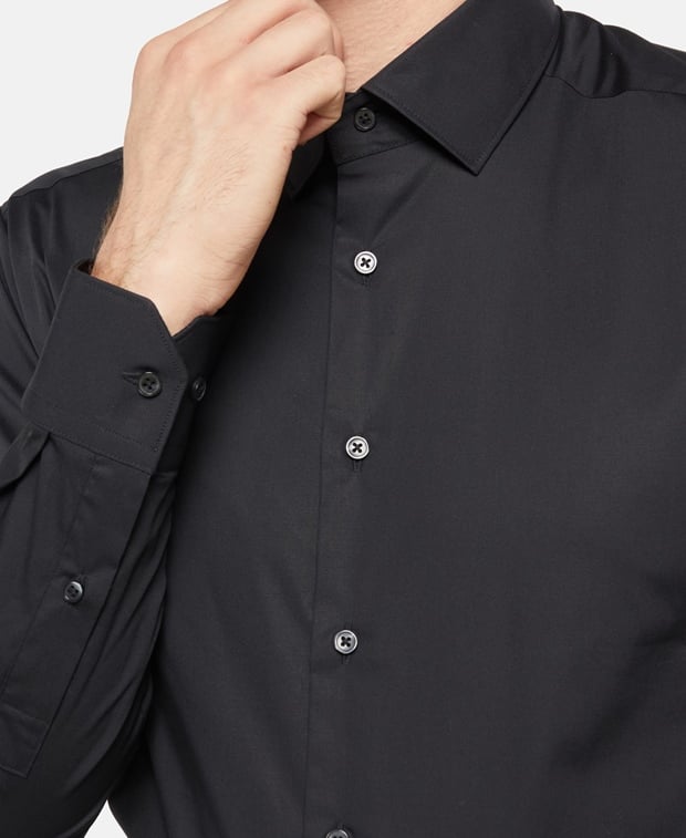 Langarmhemd - Slim Fit